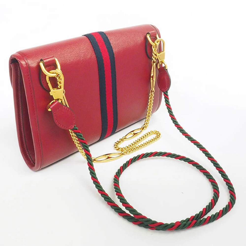 Gucci Tiger Broadway Chain Raja Web Head Shoulder Bag